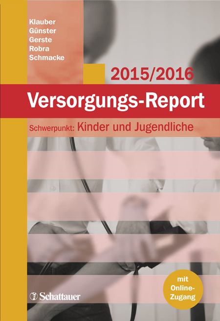Cover der WIdO-Publikation Versorgungs-Report 2015/2016: Kinder und Jugendliche